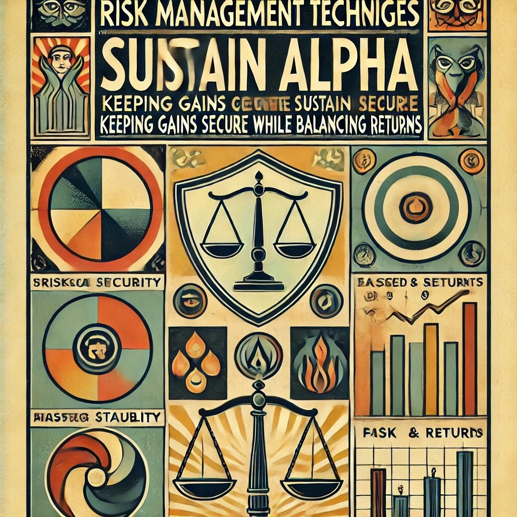 Risk Management Techniques to Sustain Alpha Keeping Gains Secure While Balancing Returns capturing a strategic, balanced approach to risk and returns