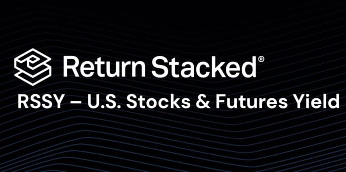 RSSY ETF Return Stacked US Stocks and Futures Yield Logo