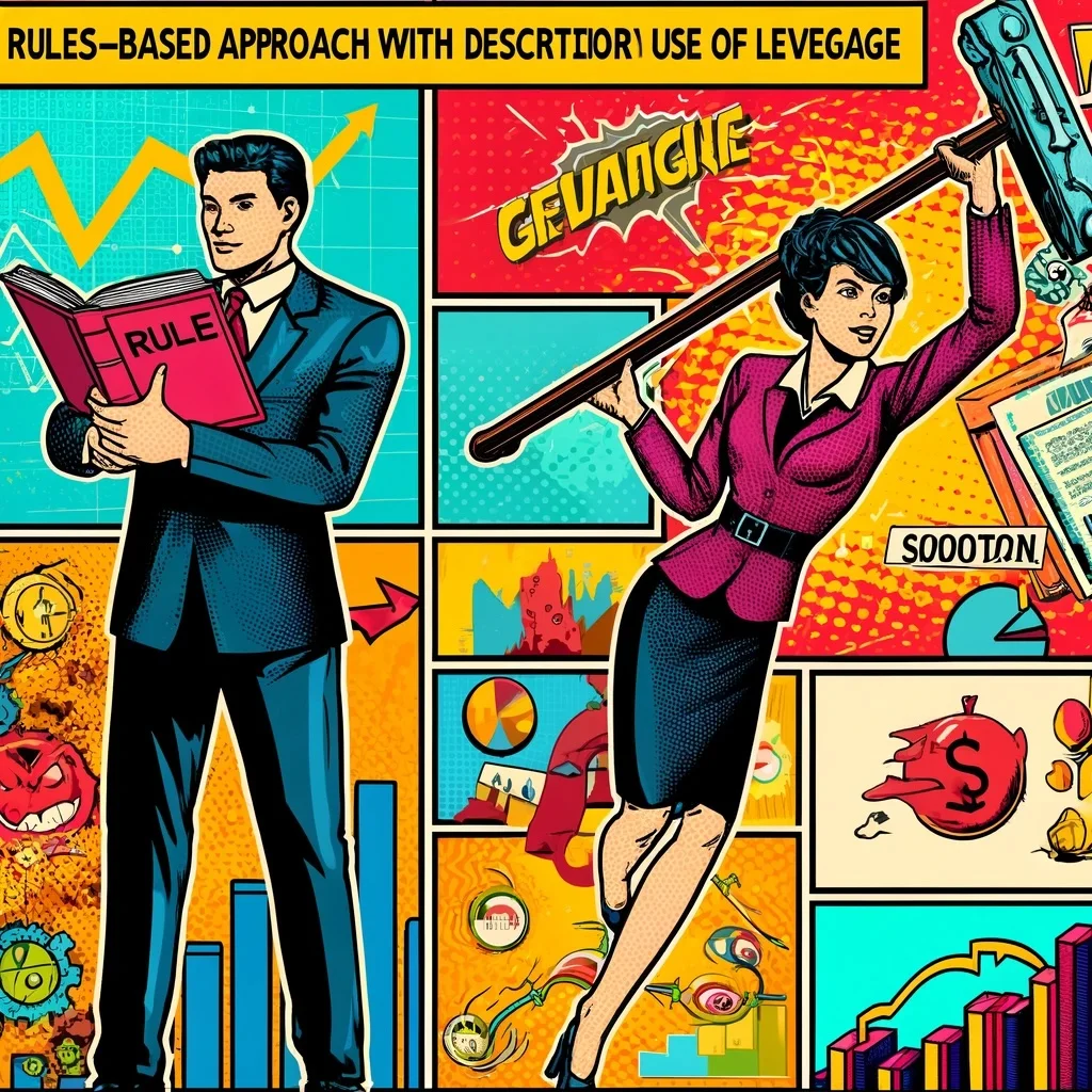 Rules based approach with discretionary use of leverage