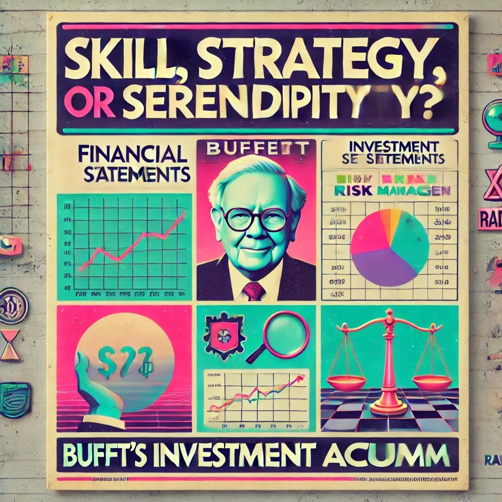 Skill, Strategy, or Serendipity? Buffett's Investment Acumen highlighting Buffett's meticulous and strategic approach to investing