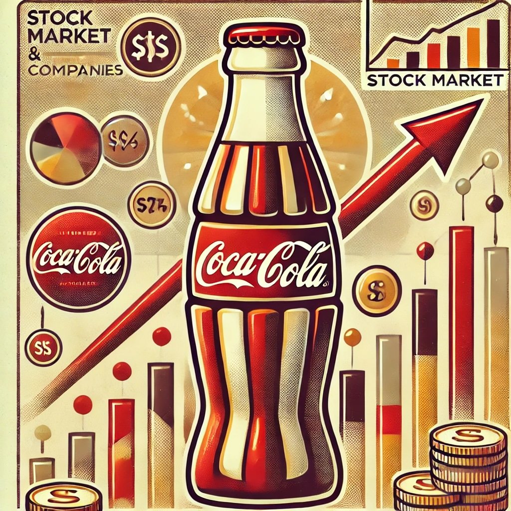 the essence of investment in Coca-Cola and similar iconic beverage companies growth and stability, inspired by Warren Buffett's focus on timeless, resilient investments