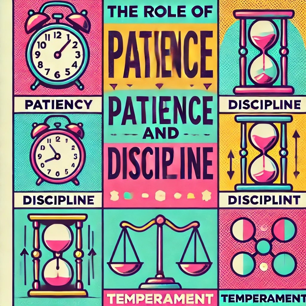 The Role of Patience and Discipline highlights key concepts such as patience, discipline, and temperament