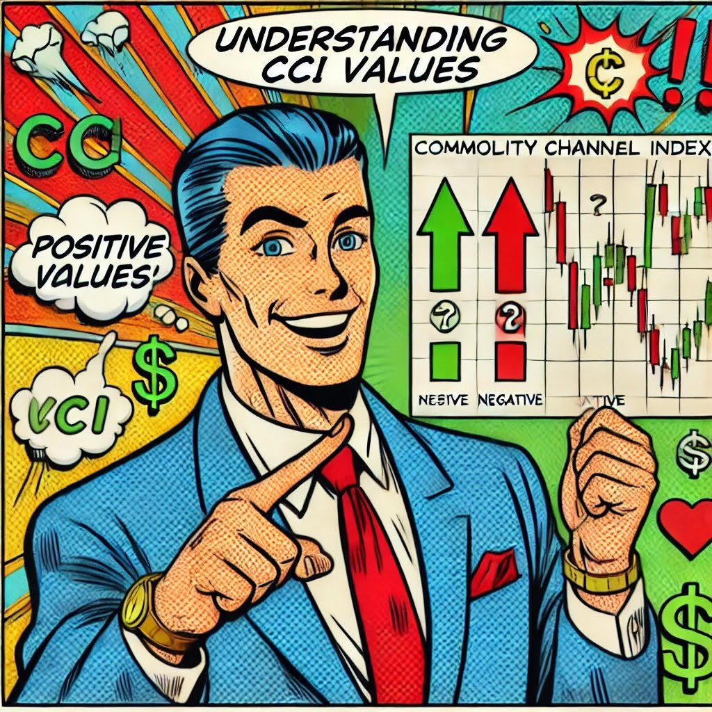 Understanding CCI Values The Commodity Channel Index positive and negative values 