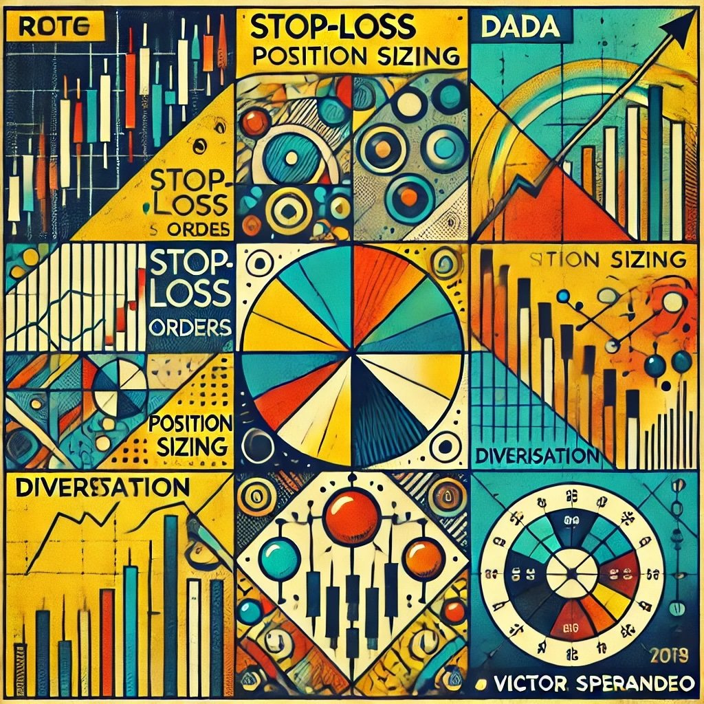 Victor Sperandeo's risk management techniques encapsulates concepts like stop-loss orders, position sizing, diversification, and hedging