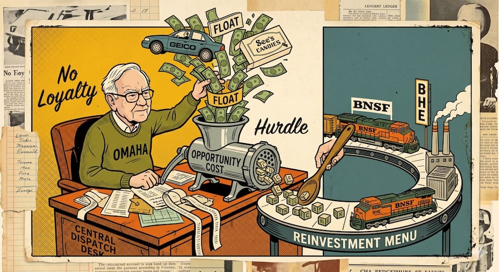 Warren Buffett’s Berkshire Playbook: Insurance, Cash Flow, and Opportunistic Reinvestment