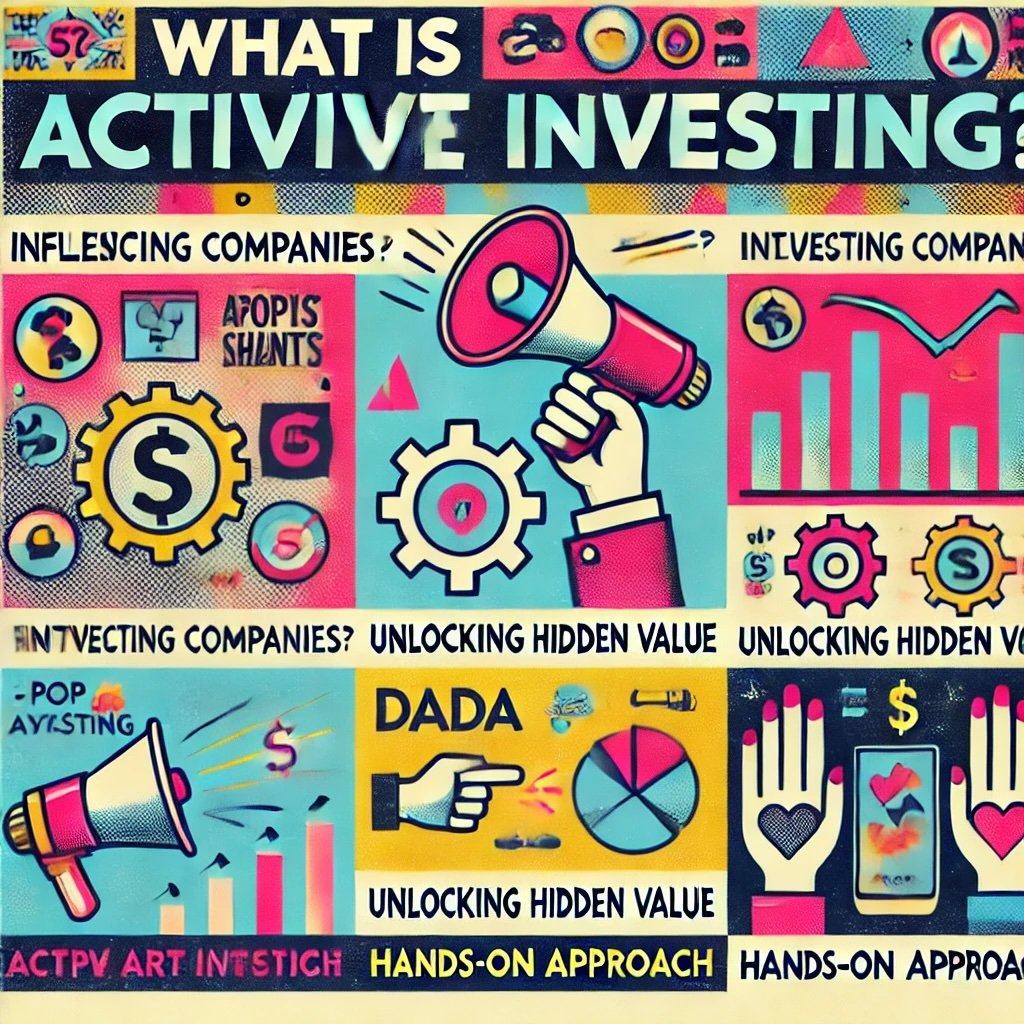 What is Activist Investing? captures key concepts like influencing companies, unlocking hidden value, and the hands-on approach of activist investing