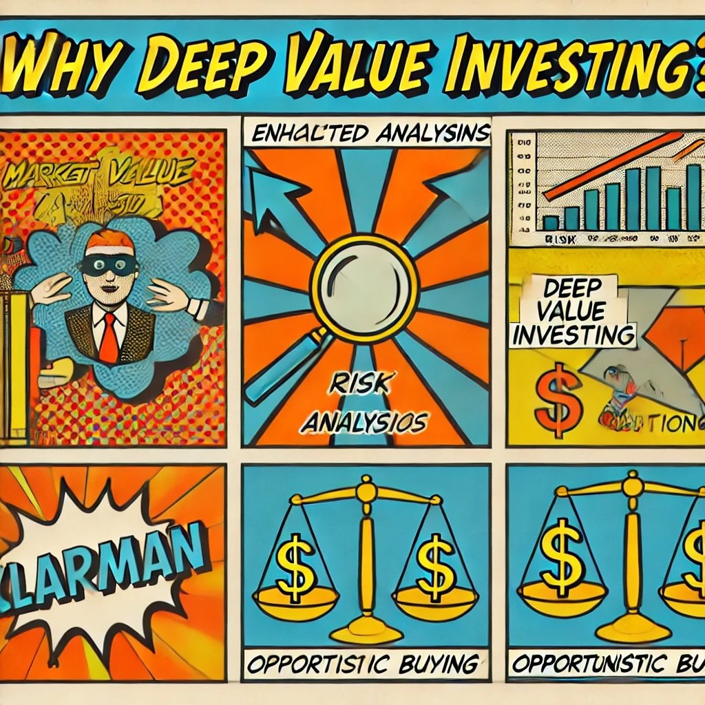 Why Deep Value Investing? highlight key concepts like enhanced returns, risk mitigation, and opportunistic buying