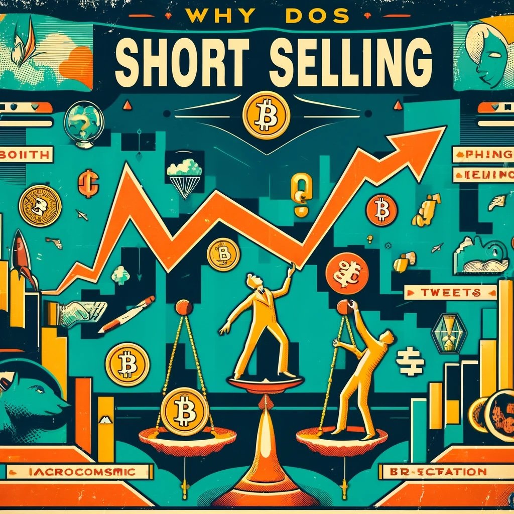 Why Does Short Selling Matter in Crypto? explores the pivotal role of short selling in navigating the extreme volatility of cryptocurrency markets. It highlights how traders can use short positions to identify overvalued coins, balance market dynamics, and hedge against potential losses during price corrections. The image underscores the dual nature of volatility as both an opportunity and a risk, emphasizing the importance of understanding market dynamics and leveraging tools for strategic decision-making. 